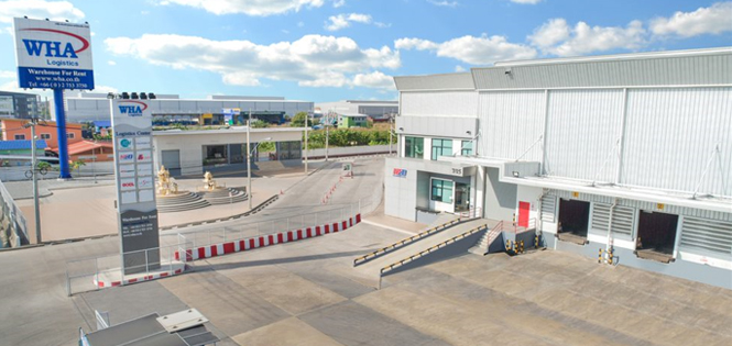 ศูนย์กระจายสินค้า WHA Mega Logistics Center ลาดกระบัง