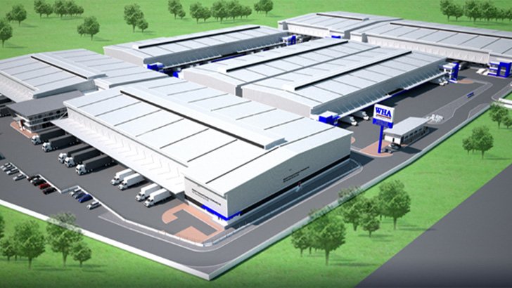 คลังสินค้า WHA Mega Logistics Center Bangna-Trad km.18