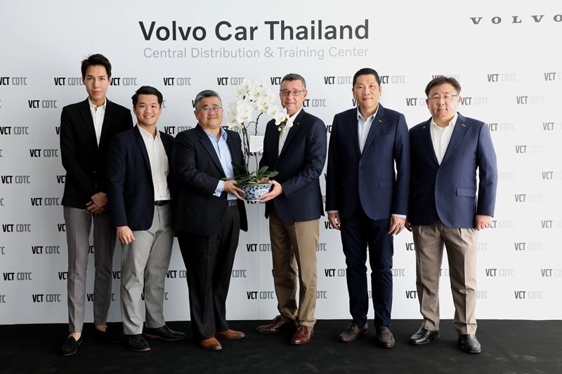 WHA Group congratulates Volvo Cars Thailand for an expansive new warehouse in Thailand “VOLVO CAR THAILAND CENTRAL DISTRIBUTION & TRAINING CENTER (VCT CDTC)”