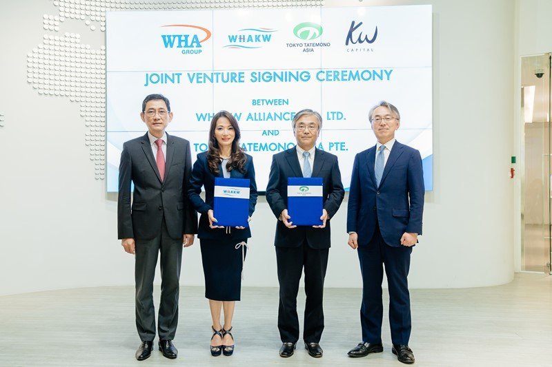 WHAKW Alliance and Tokyo Tatemono Asia Announce Joint-Venture to Invest in Bangkok CBD Prime Office Space