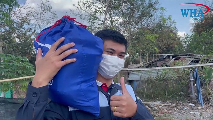 WHA Group ปันสุขให้กับ พี่น้อง ชุมชน รอบๆ นิคมฯ ใน ระยอง ชลบุรี