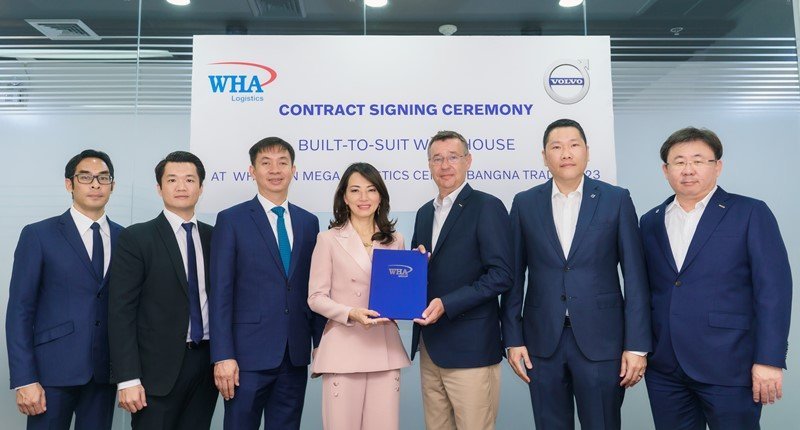 Volvo Cars (Thailand) Inks Built-to-Suit Warehouse Lease Agreement at WHA-KPN Mega Logistics Center Bangna-Trad
